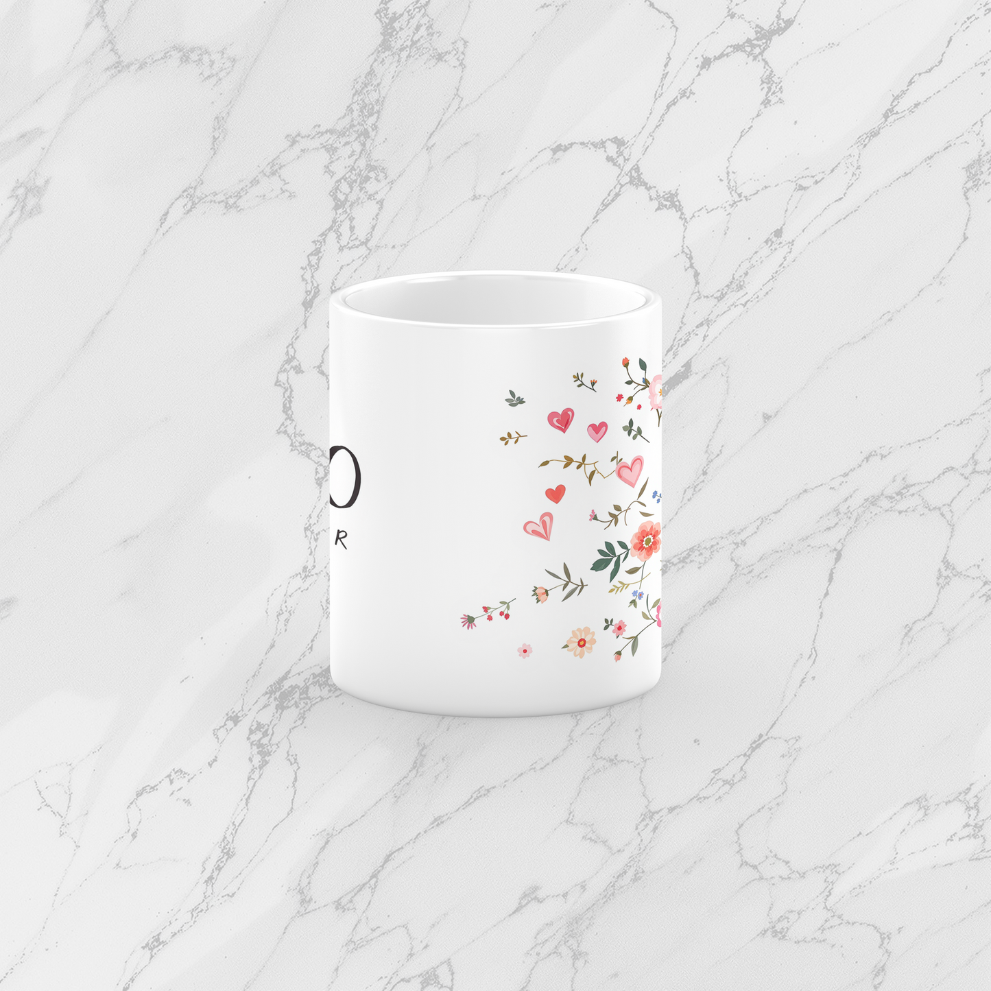 Processed image for Gift Mug - Floral Love Symphony - XOXO Forever