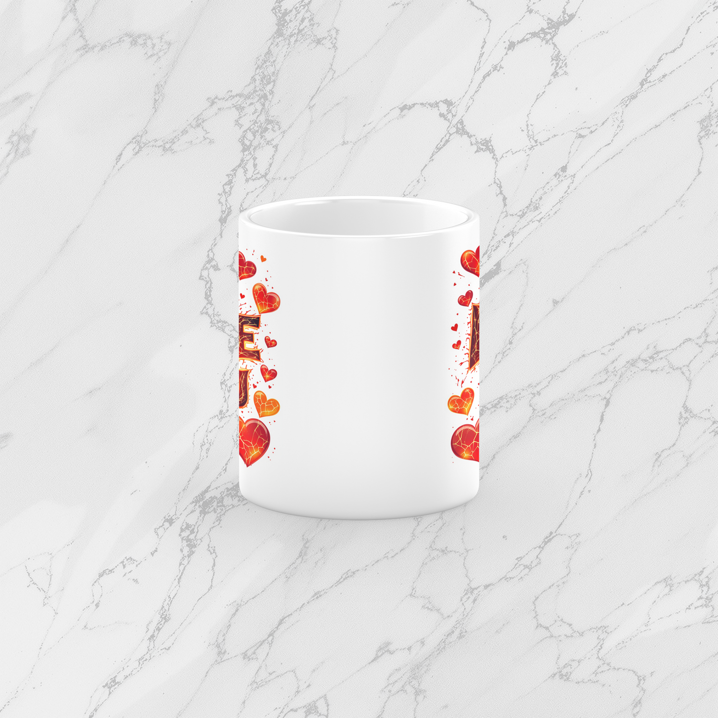 Processed image for Gift Mug - Passionate Heartburst - I Love You